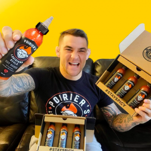 Dustin Poirier hot sauce