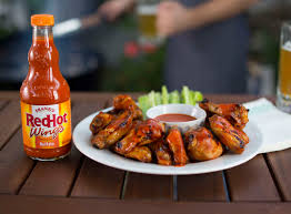 frank's hot sauce chicken wings after grilling