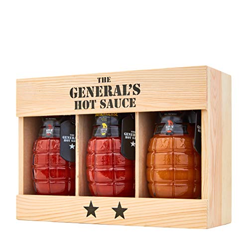 The General's Hot Sauce gift set