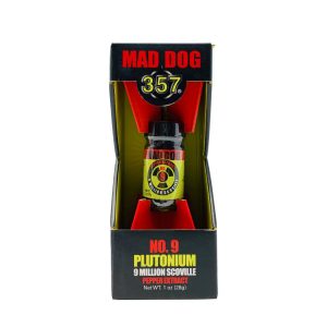 Mad Dog 357 Plutonium No. 9 bottle