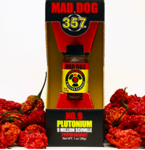 Mad Dog 357 Plutonium No. 9 bottle