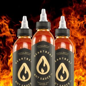 Heartbeat Hot Sauce bottle